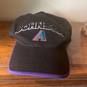 Arizona diamondbacks Johnson baseball cap MLB